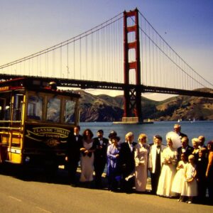 Boda y Golden Gate / San Francisco / Estados Unidos