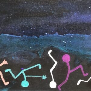 Moebios yendo hacia algún lugar, veinticinco minutos antes del amanecer