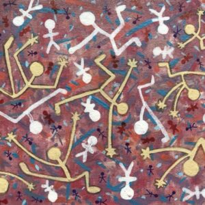 Moebios festejando un gol en contra